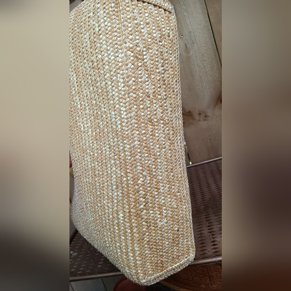 Vintage NOS J.G.Hook STRAW PURSE TOTE JG HOOK - Picture 2 of 9